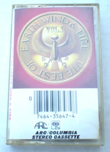 The Best of Earth Wind & Fire Vol. 1 Greatest Hits Cassette Tape R&B - Picture 1 of 3