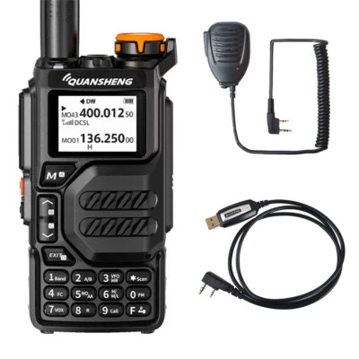 Quansheng Walkie Talkie UV-K5 Long Range UHF VHF Two-Way Radios 5W High Power - Image 1 of 4