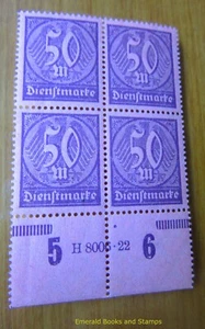 EBS Germany 1922 - Official - Dienstmarke - Michel 73 HAN - H 8006.22 - MNH** - Picture 1 of 1