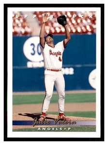 1993 Upper Deck #343 JULIO VALERA California Angels