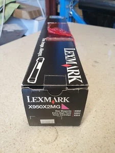Genuine Lexmark X950X2MG Extra High Yield Magenta Toner for X950 / X952 / X954 - Picture 1 of 3