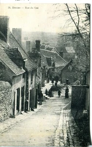 France Decize - Rue du Gaz old Normand published postcard - Picture 1 of 3