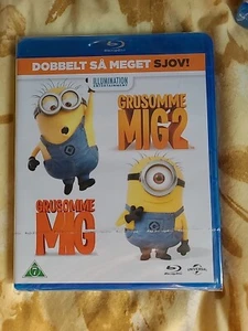 DESPICABLE ME 1 AND 2 BRAND NEW SEALED BLU RAY IMPORT ENGLISH REGION B - Picture 1 of 2