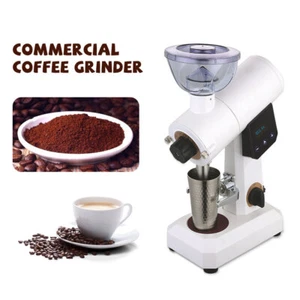 Commercial Coffee Grinder 80mm Ghost Teeth with Quantitative Control Bean Mill - Picture 1 of 11