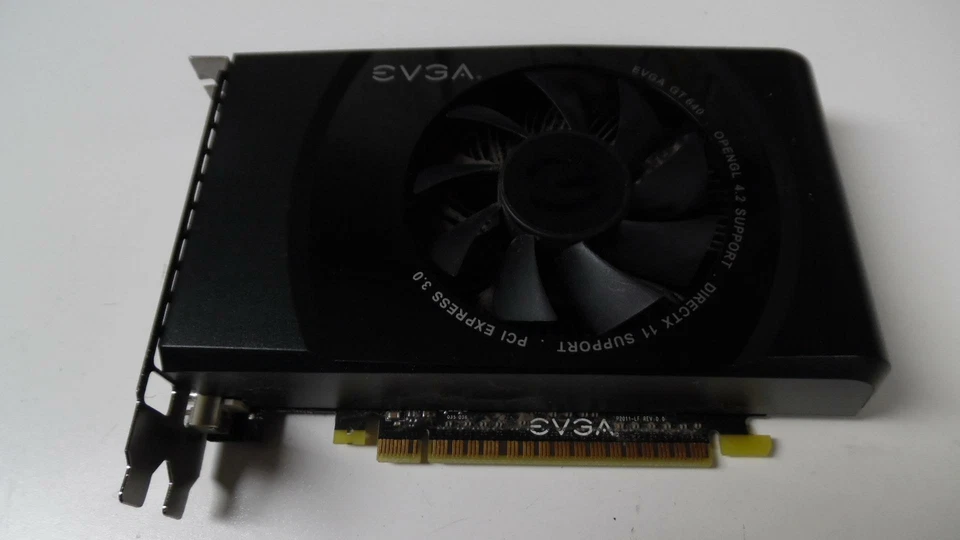Genuine EVGA GeForce GT 640 2GB DDR3 PCI-E Video Card -- 02G-P4-2643-KR - Tested - Image 1 of 4