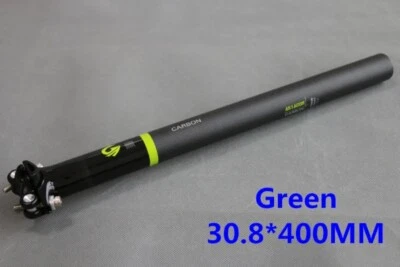 Tija de sillín completa de fibra de carbono para bicicleta de carretera de montaña 27,2/30,8/31,6 mm Foto 1 de 4