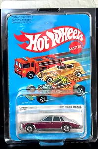 1982 HOT WHEELS BLACKWALL CADILLAC SEVILLE VINTAGE CLASSIC CAR ON UNPUNCHED CARD - Picture 1 of 4