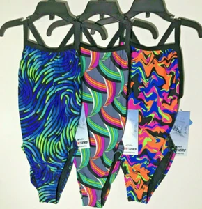 Größe 22 NEU Mädchen Dolfin WINNERS V2 chlorbeständiger Badeanzug NEU mit Etikett $ 46 - Bild 1 von 10