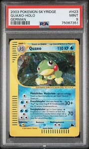 Pokemon Skyridge Quaxo HOLO PSA 9 H23/H32 DEUTSCH | MINT | no BGS - Bild 1 von 2