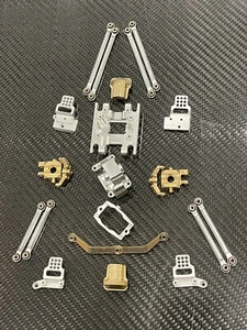 Aluminum Brass C Hub / Steering Knuckle Steering GearBox 1/18 Traxxas TRX-4M - Picture 1 of 12