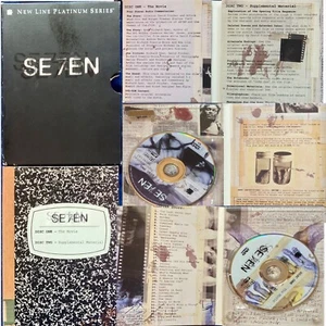 Se7en (1995), DVD Movie, New Line Home Video Platinum Series 2-Disc Set (2000) - Picture 1 of 5