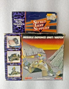 1988 S.A.S. Secret Army Supplies MISSILE DEFENCE UNIT WATCH Galoob Toys New RARE - Picture 1 of 12