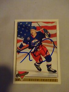 KEITH TKACHUK AUTOGRAPHED SIGNED CARD * BLUES * JETS * COYOTES * THRASHERS * NHL