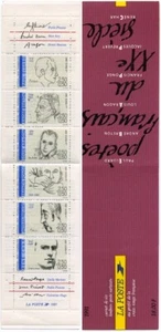 Timbre France Carnet BC2687** Hommes Célèbres  1991 non pliée - Imagen 1 de 1