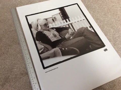 GWEN STEFANI NO DOUBT Large A2 Archival Photographic Print RARE Signed Cover
