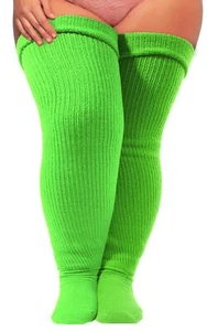 Plus Size Thigh High Socks for Women Thick Thigh- Widened Extra Long Thick Kn... - Picture 1 of 7