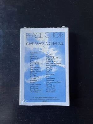 Sealed Peace Choir Give Peace A Chance Cassette Single  Foto 1 de 4