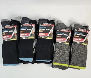 Calcetines Dickies Genuinos Puntera de Acero Crew Peso Medio Mezcla de Lana Cojín Térmico 3PR - Imagen 1 de 10