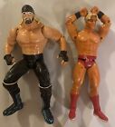 WCW Hollywood Hogan & Rick Flair Toybiz Marvel Wrestling Figures WWF WWE