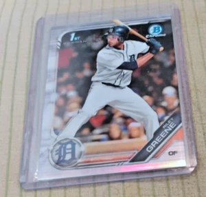 Bowman Chrome Draft 2019 béisbol Riley Greene RC #BDC-50 refractor - Imagen 1 de 1