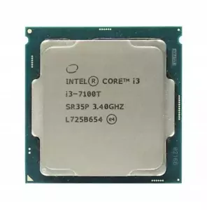 Intel Core i3-7100T 3.40GHz 2 Core Processor LGA 1151 3MB CACHE SR35P - Picture 1 of 1