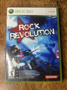 Rock Revolution - Microsoft Xbox 360 -CIB Complete W/ Manual - TESTED -FREE SHIP - Afbeelding 1 van 6