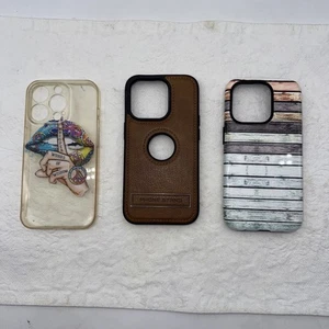 iPhone 15 Pro Phone Cases - Lot Of 3 - Picture 1 of 12