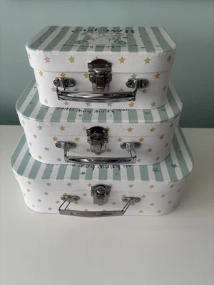 Set Of 3 Cute case Storage Gift Boxes, Elephant, Do You Know How Much I Love You - Image 1 of 4
