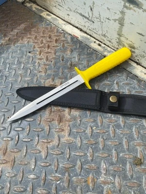 NEW Pro-Tactical Pig Sticker Hunting Knife 8.25" Blade w/ Sheath Dog Wild Boar - image 1 of 4