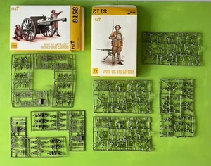 HAT 1/72 WW1 US infantry and Artillery NEW - Picture 1 of 5