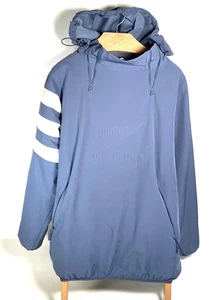 GIACCA ADIDAS ALL BLACKS NUOVA ZELANDA BLU RUGBY TUTTE LE STAGIONI CON CAPPUCCIO LARGE - Foto 1 di 13