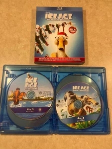 Ice Age: Complete Collection Blu-ray 5 Disc Set All 4 Films Plus Xmas +Slipcover - Imagen 1 de 6