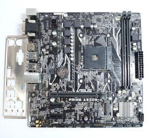 ASUS Prime A320M-K Motherboard w/ I/O Shield | AM4 Socket - Picture 1 of 5