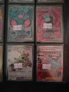 4 Shrouded Fable Full Arts Munkidori Pecharunt Revavroom Xerosic! English! - Bild 1 von 1