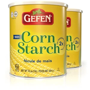 Corn Starch 100% Pure, 16Oz, Resealable Lid, (2 Pack, Total 2 Lbs) Gluten Free T - Picture 1 of 3