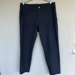 Lululemon ABC Slim Fit 5 Pocket Hose 33 Navy Warpstreme Performance Freizeit Vorbereitung - Bild 1 von 16