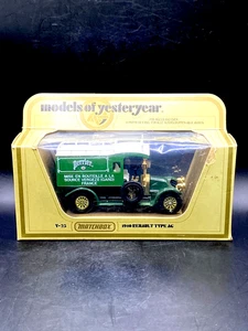 Matchbox 1910 Renault Type AG Perrier Models of Yesteryear Vintage Collectible - Picture 1 of 5