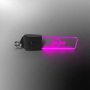 Range Rover SVR LED Light Keyring / Keychain -7 Colour LED - Car Logo - Badge - Picture 1 of 10