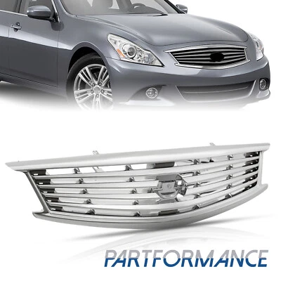 Fit 2010 2011 12 2013 Infiniti G37 G25 Q40 Chrome Grill Front Grille 62310-1NF1A Foto 1 de 4