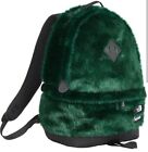 supreme the north face fur backpack in night green