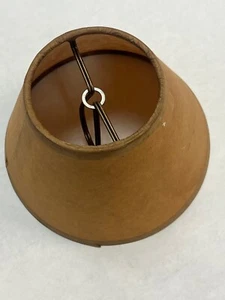 CRAFT Paper Chandelier Lamp Shades Brown, Traditional, any room lot of 11 - Picture 1 of 3