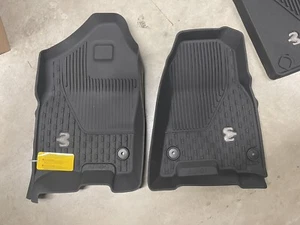 2019-2023 DODGE RAM DT Crew Cab Rubber Floor Mats NEW OEM MOPAR - Bild 1 von 5