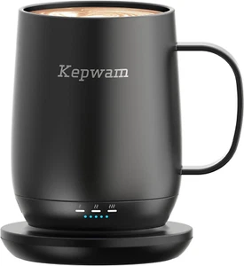 Self-Heating Coffee Mug 16oz – Smart Mug with 150 Min Battery, Temperature Contr - Picture 1 of 11