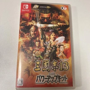Romance of the Three Kingdoms 13 with Power Up Kit Japanese Nintendo Switch NEW - Picture 1 of 8