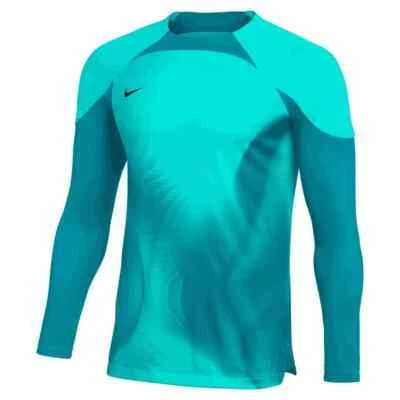 Camiseta de fútbol para hombre Nike Dri-Fit aguamarina Gardien IV S DH7977-354 delgada $82 nueva con etiquetas Foto 1 de 4