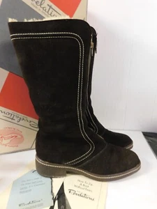 1967 Vintage Revelations Suede Leather Boots Made in America w/Box Desco Shoe Co - Picture 1 of 16