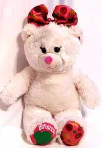 Costruisci un orso BAB ragazza scout biscotto peluche biscotti rosa crema 18" - Foto 1 di 3