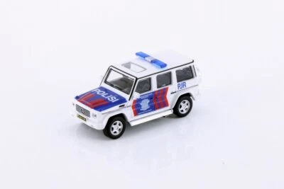 CARRO DIECAST MERCEDES-BENZ G 55 AMG POLISI TRAFFIC ESCALA 1/64 KYOSHO K07021H3W Foto 1 de 4