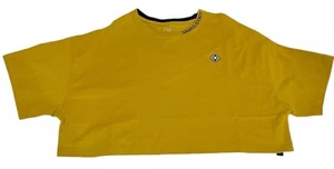 Neu mit Etikett Savage X Fenty Xssential kurz geschnittenes Damen-T-Shirt Größe 1X gelb Rhianna - Bild 1 von 6