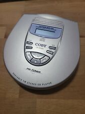 COBY Portable FM Stereo CD Player CX-CD305 UNTESTED